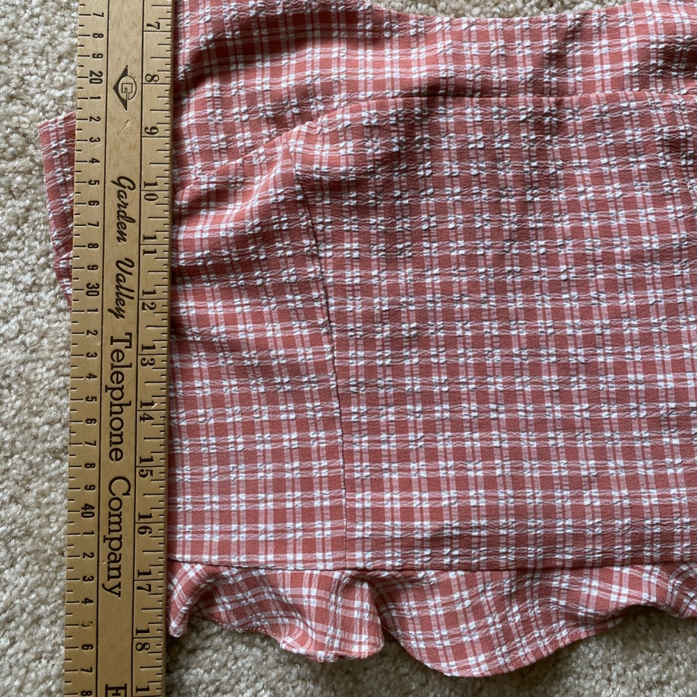 Shoreline Sugars Boutique Crop Top L Peach NWOT - Picture 10 of 11